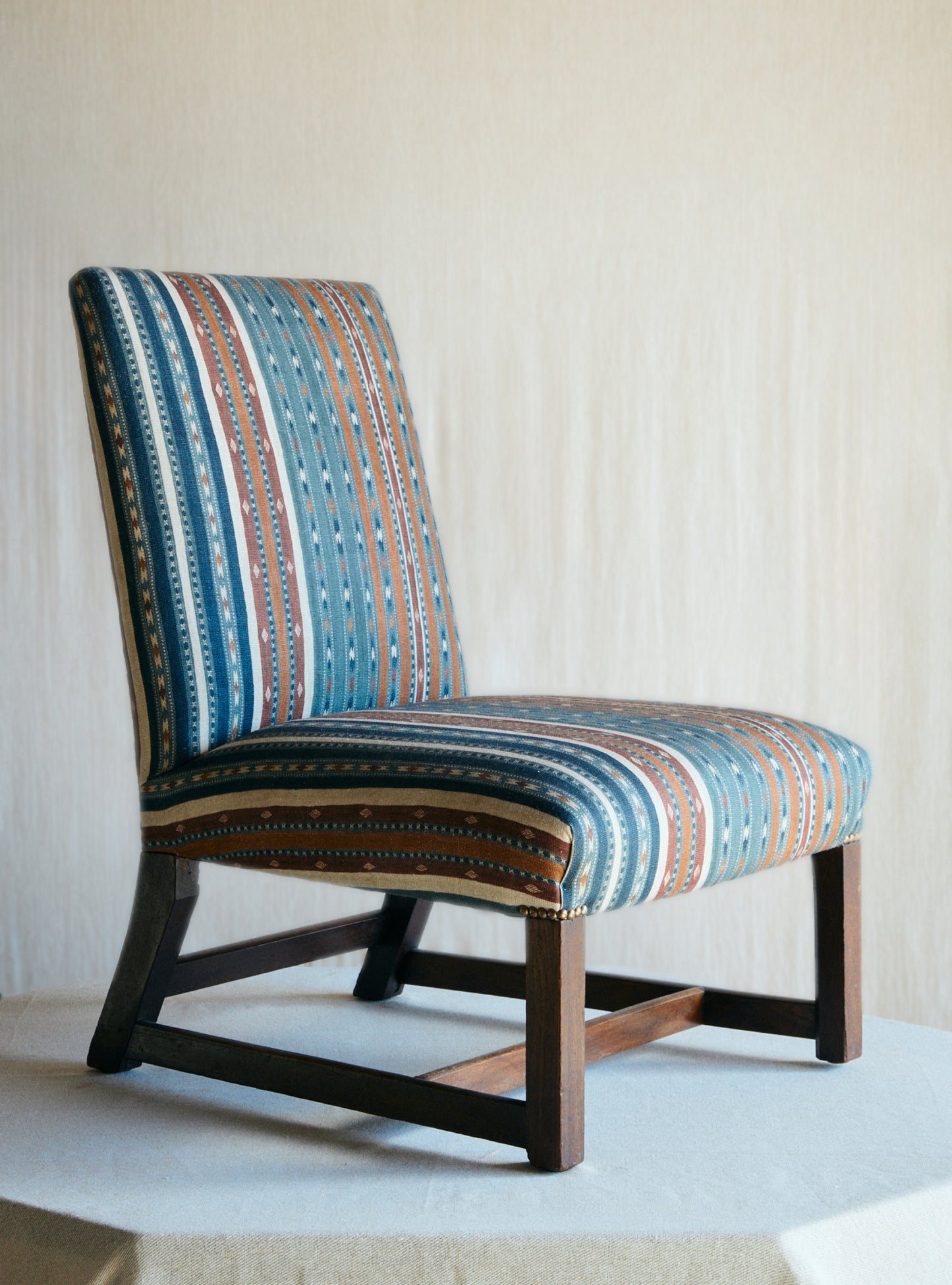 Vol. 102 Pair of Antique Slipper Chairs