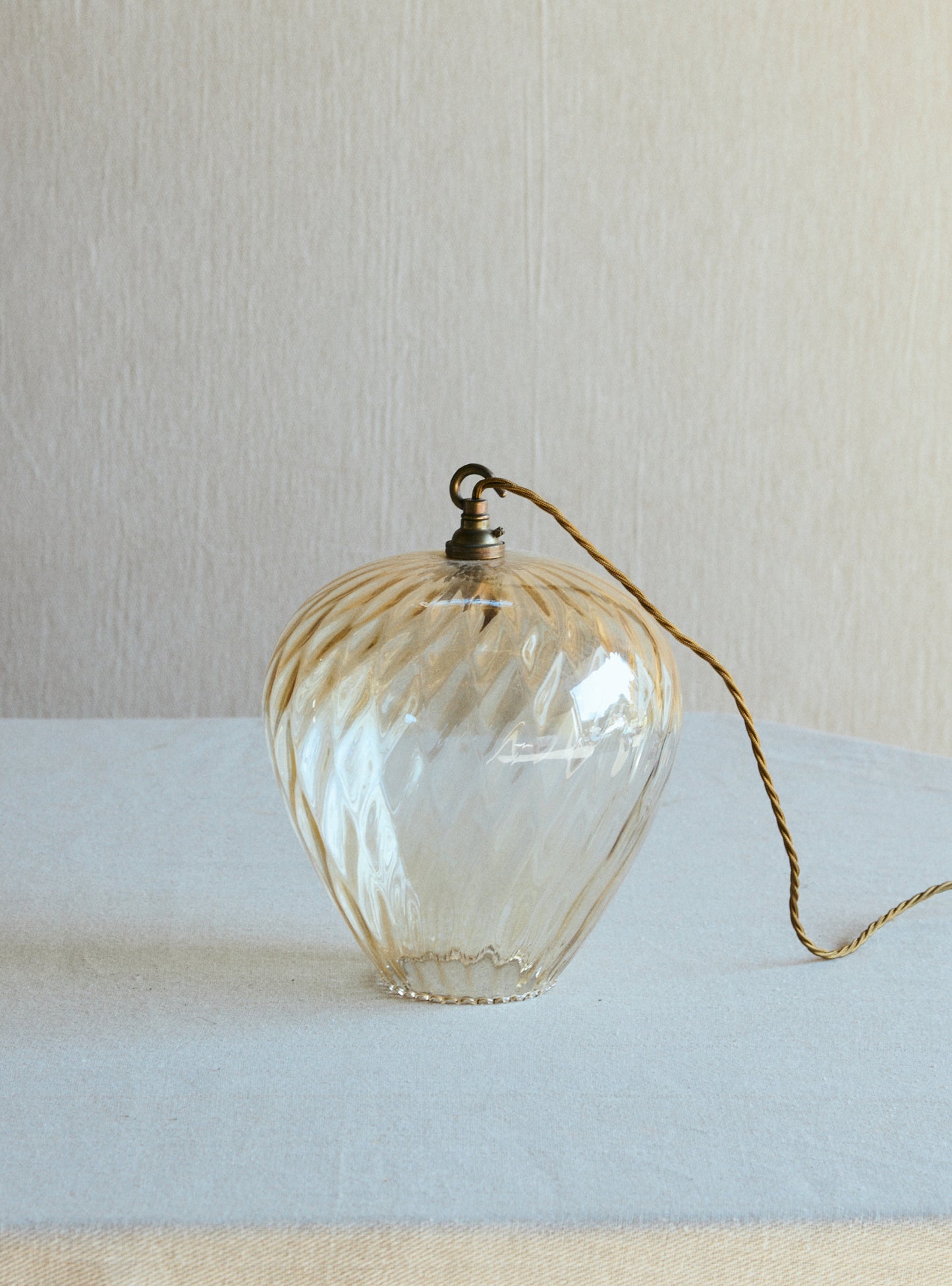 Vol. 107 Antique Glass Light