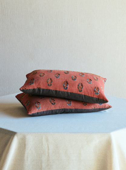 Vol. 211 ANTIQUE INDIENNE EMBROIDERED CUSHION I