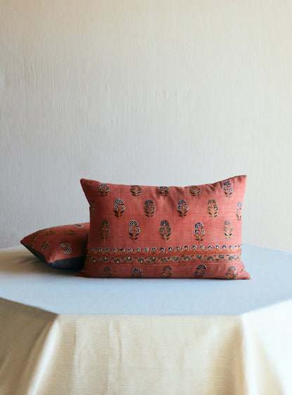 Vol. 211 ANTIQUE INDIENNE EMBROIDERED CUSHION I